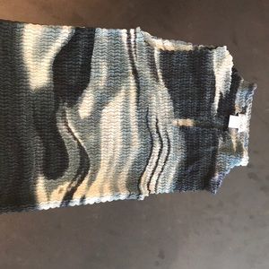 Nicola stretch plunged high neck tank top